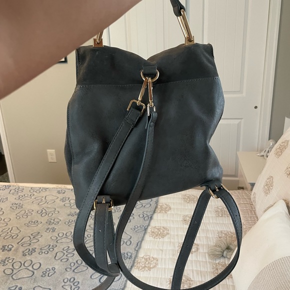 Mini Suede Backpack - Picture 2 of 8